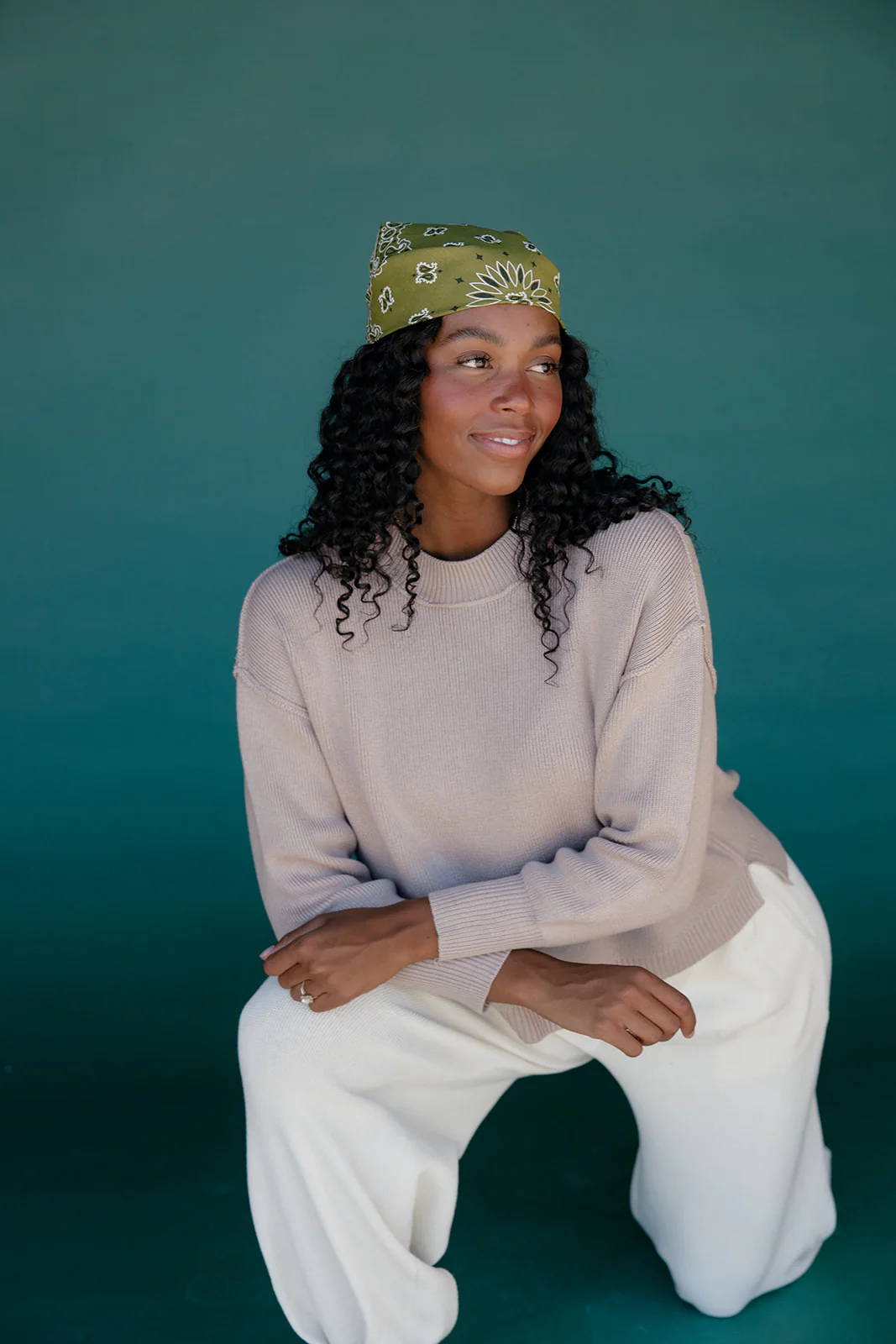 The Paisley Hair Scarf - Image 8