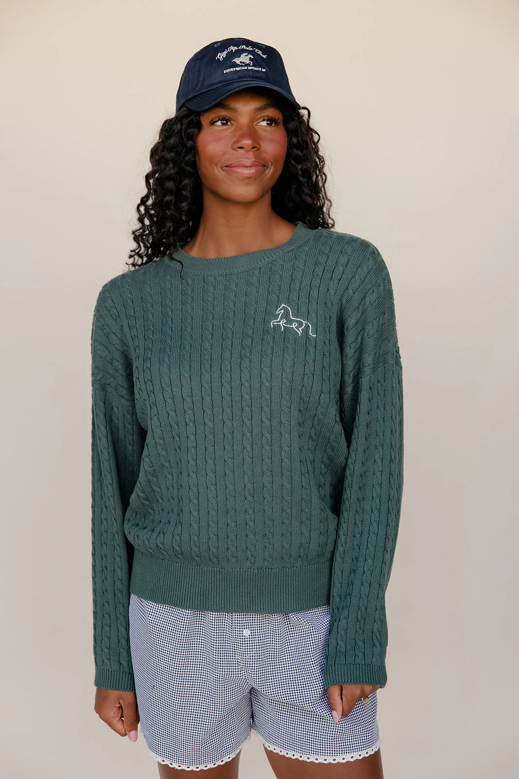 The Stables Cable Knit Sweater - Image 5