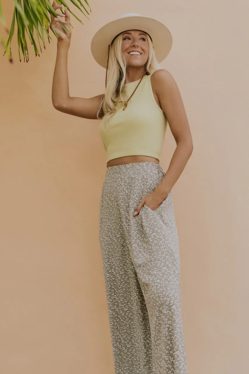 Willow Textured Cropped Tank - Image 21