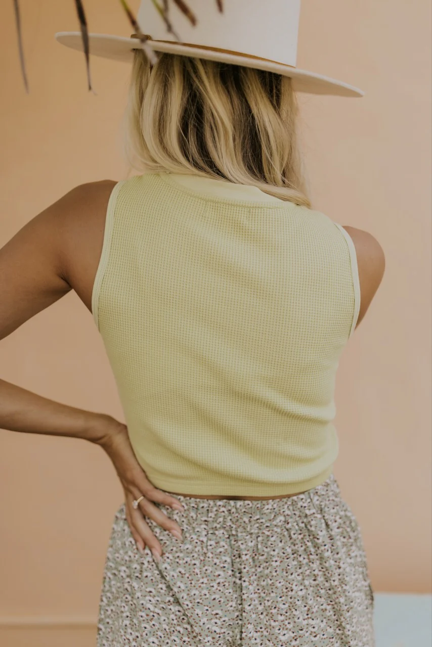 Willow Textured Cropped Tank - Image 23