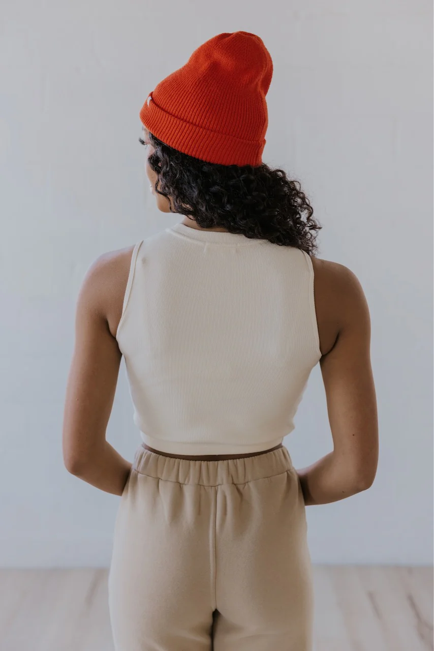 Willow Textured Cropped Tank - Image 46