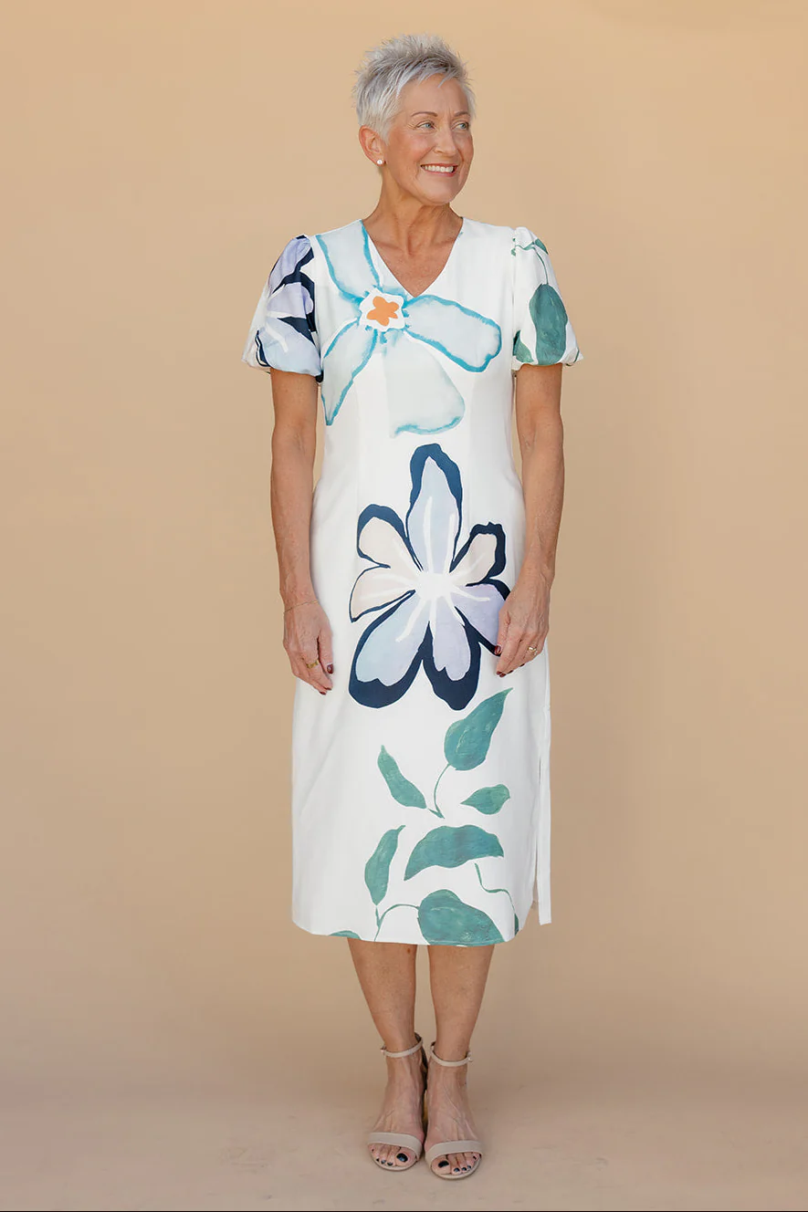 Wish You Were Mine Floral Dress - Image 11