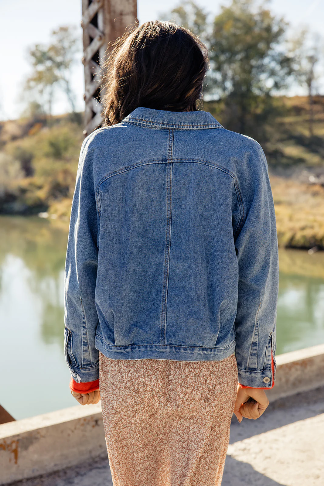 You’re Doing Fine Denim Jacket - Image 4