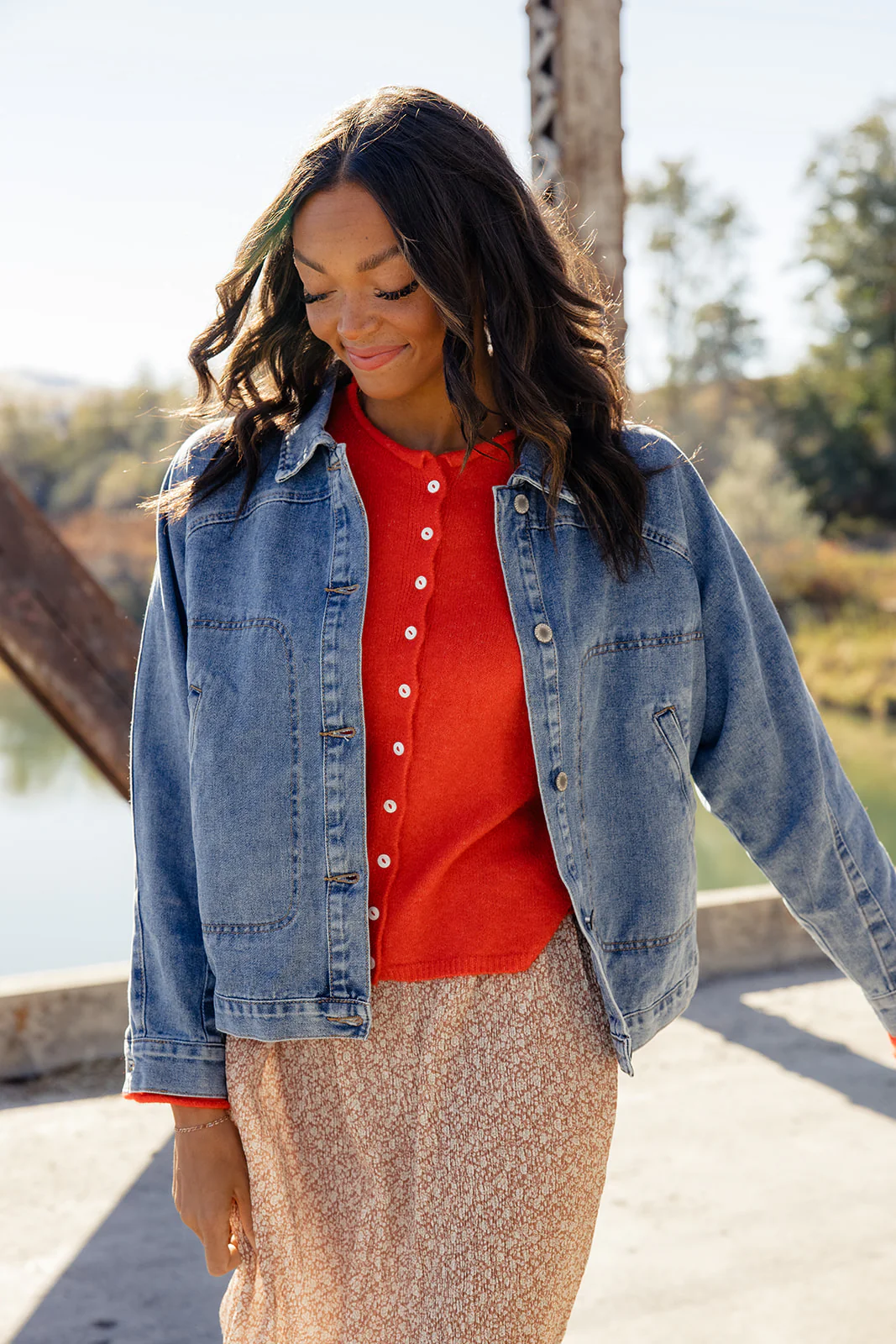 You’re Doing Fine Denim Jacket - Image 6