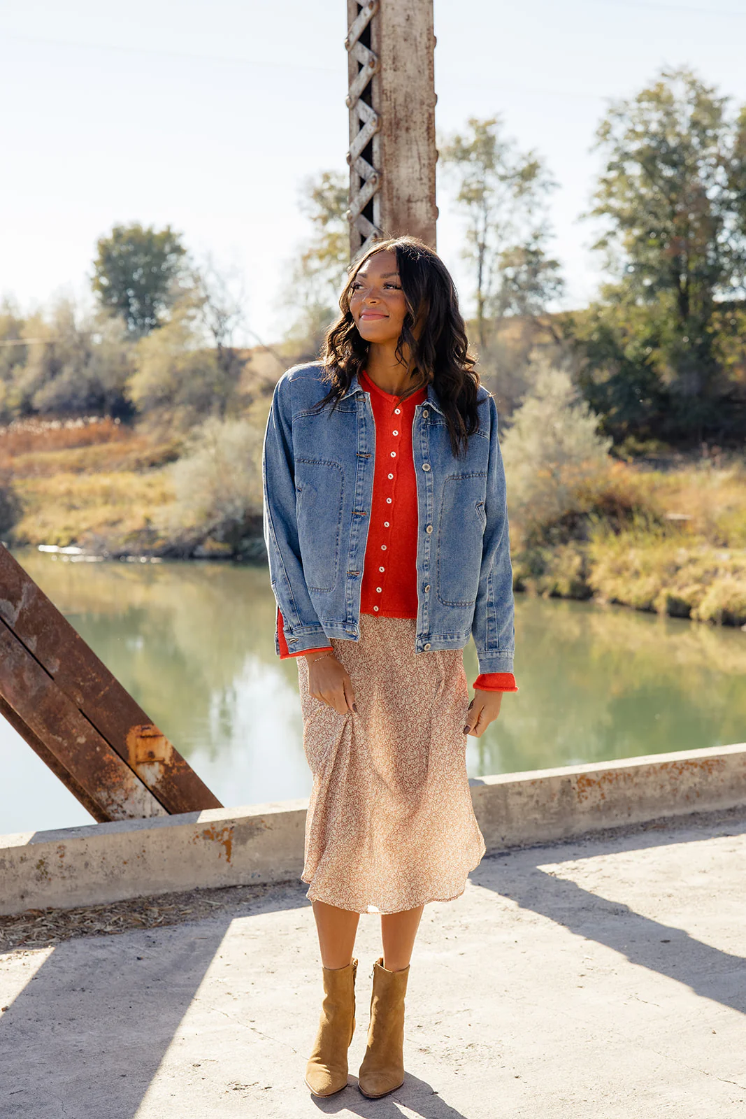 You’re Doing Fine Denim Jacket - Image 8